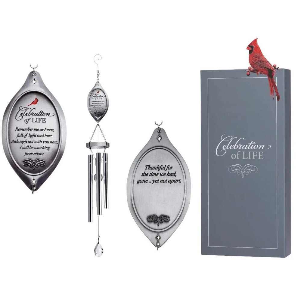 Sympathy Gift Celebration of Life Wind Chime - The Grandparent Gift Co - NEW